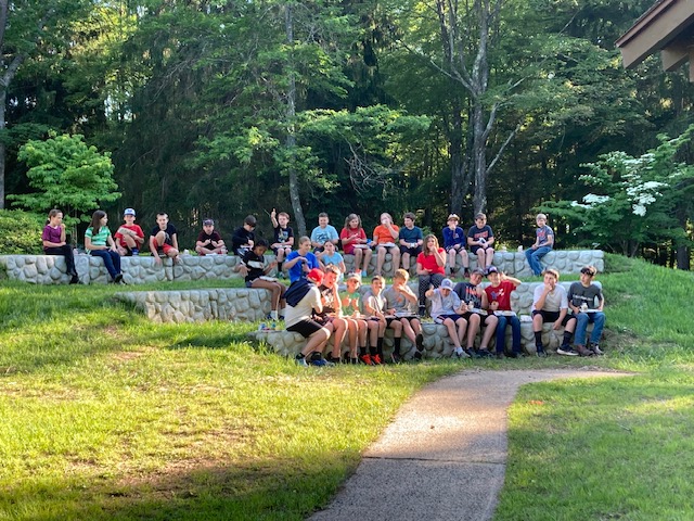 Image of students who participated in the Hickory Summer Camp as detailed in the story.